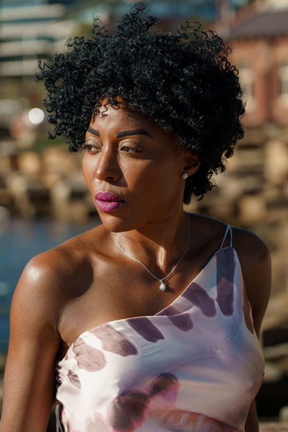 OPAL GLOW BLACKWATTLE WHITE CREATED OPAL EARRINGS SILVER-PEROZ Accessories