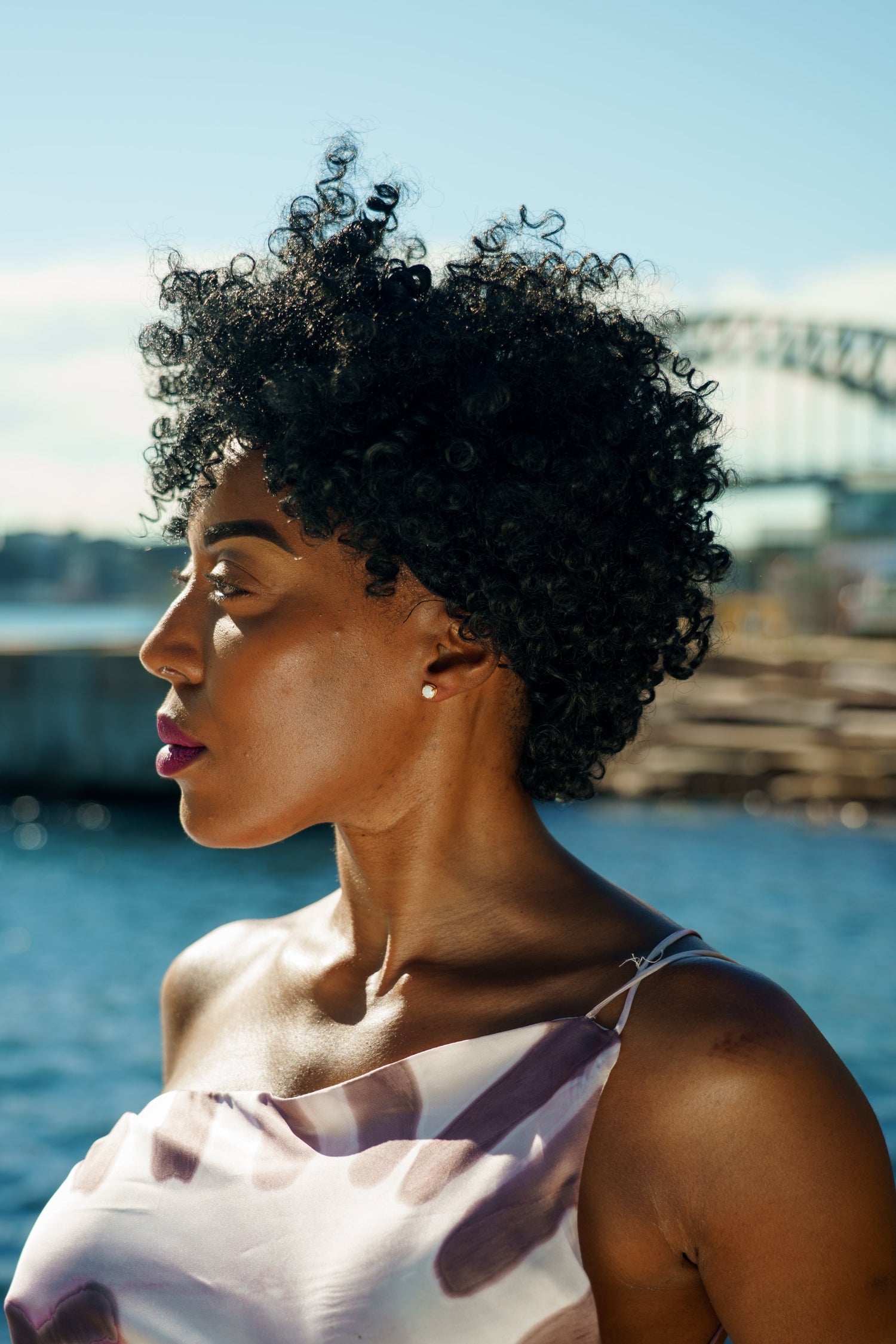 OPAL GLOW WHITE CREATED OPAL STUD EARRINGS GOLD-PEROZ Accessories