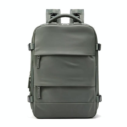 Outdoor Travel Laptop Backpack - Army Green - Army Green-Home &amp; Garden > Travel > Backpacks-PEROZ Accessories