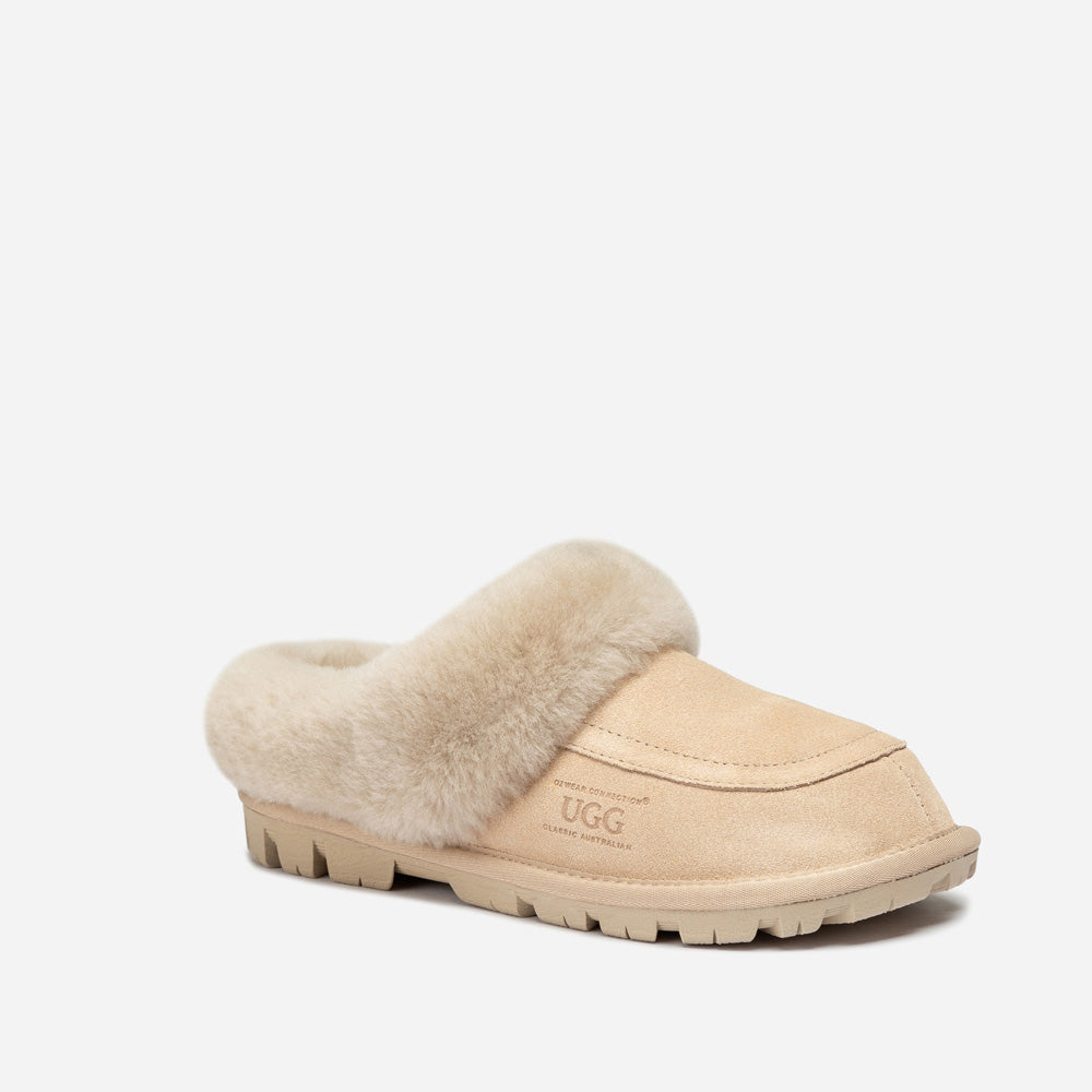 Ozwear Coquette Shearling Mule-PEROZ Accessories