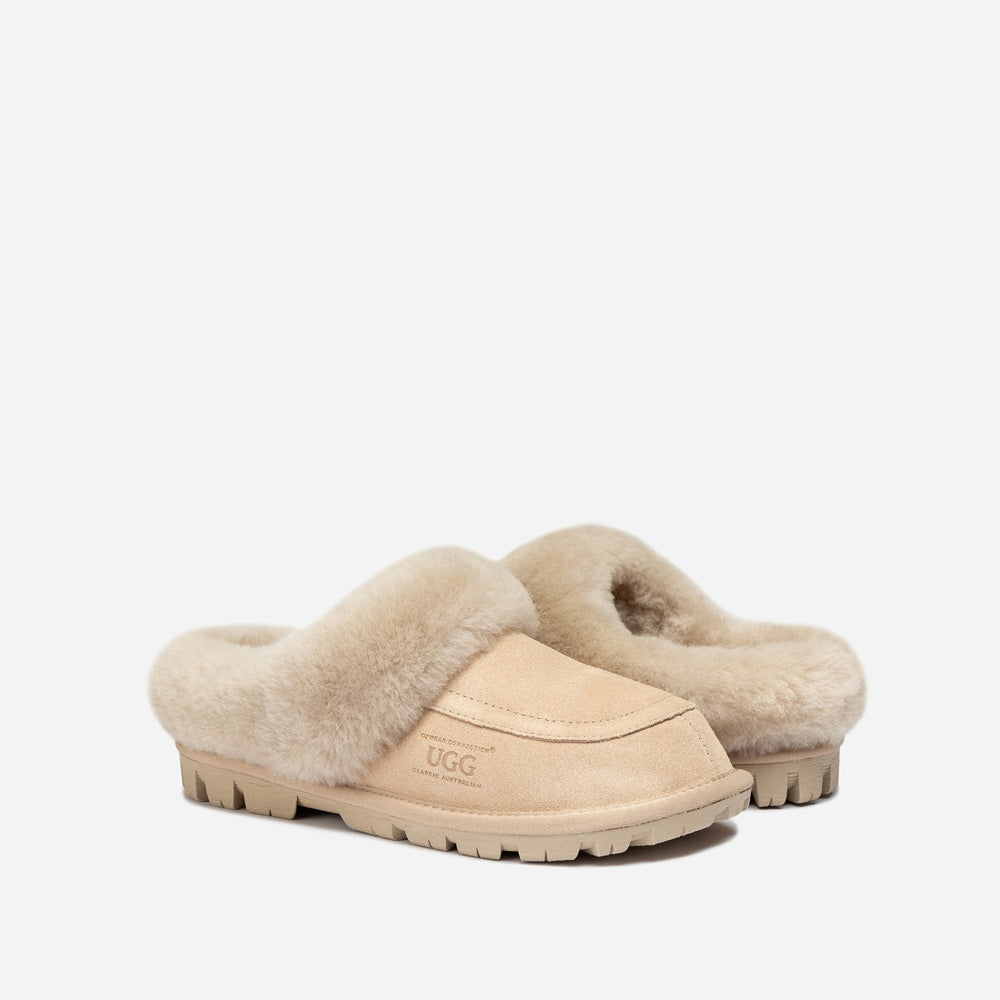 Ozwear Coquette Shearling Mule-PEROZ Accessories