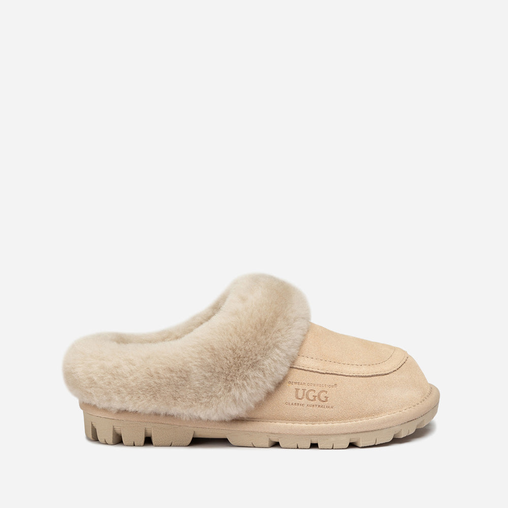 Ozwear Coquette Shearling Mule-PEROZ Accessories