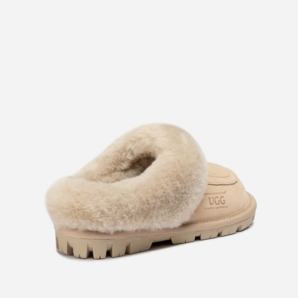 Ozwear Coquette Shearling Mule-PEROZ Accessories