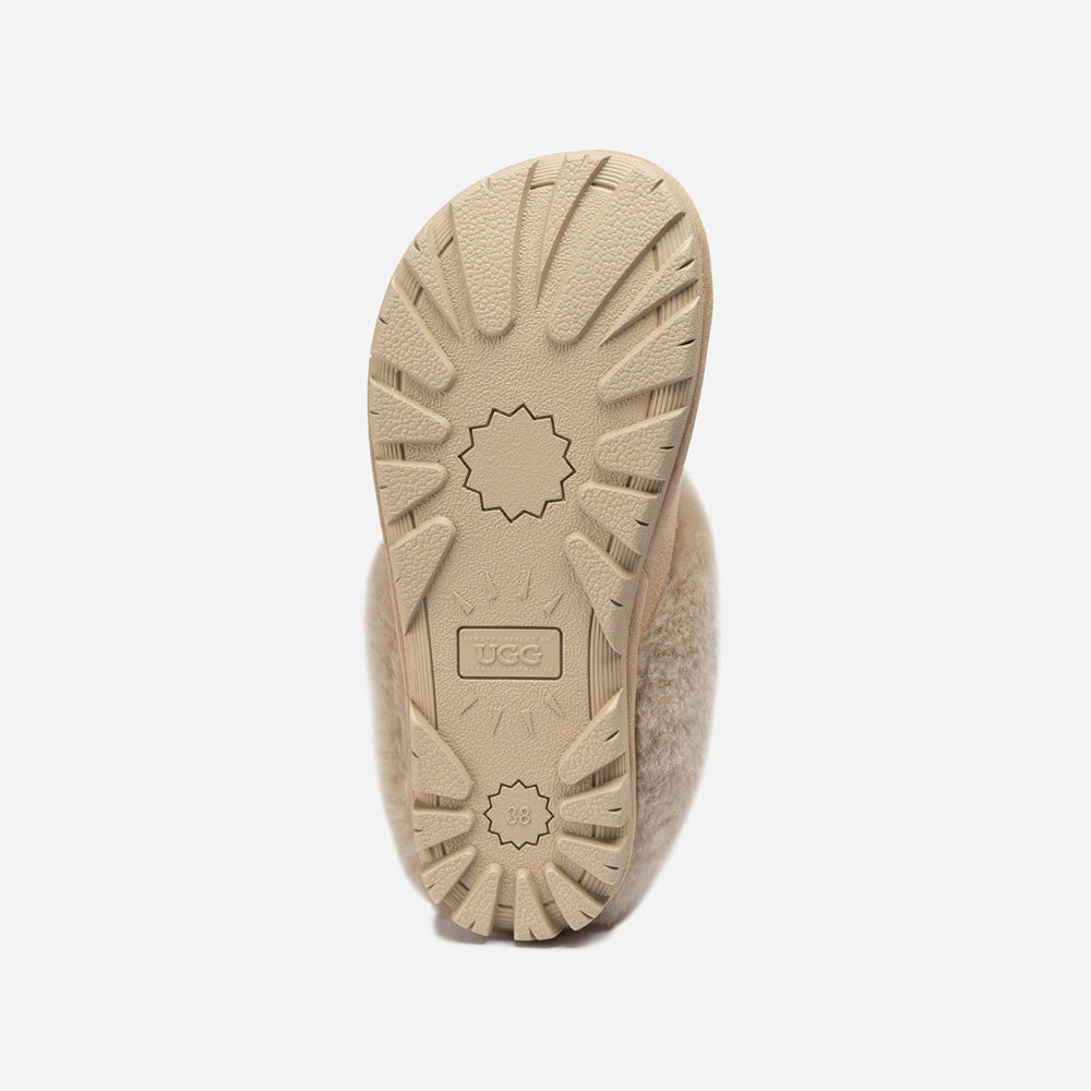 Ozwear Coquette Shearling Mule-PEROZ Accessories