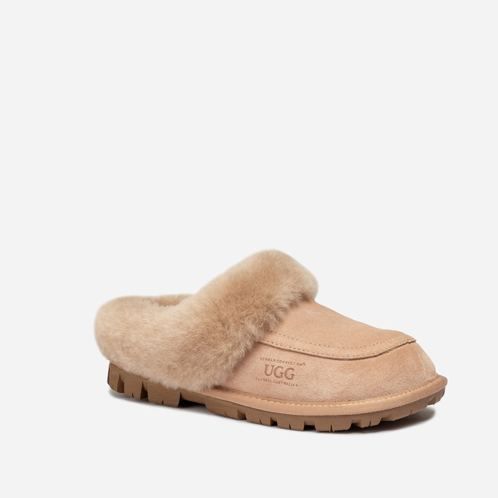 Ozwear Coquette Shearling Mule-PEROZ Accessories