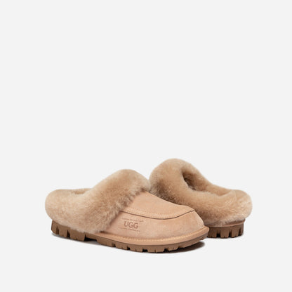 Ozwear Coquette Shearling Mule-PEROZ Accessories