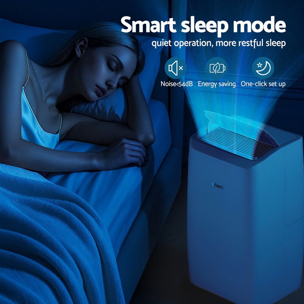 Devanti Portable Air Conditioner Dehumidifier Fan 14000BTU-Appliances > Air Conditioners > Portable Air Conditioners-PEROZ Accessories