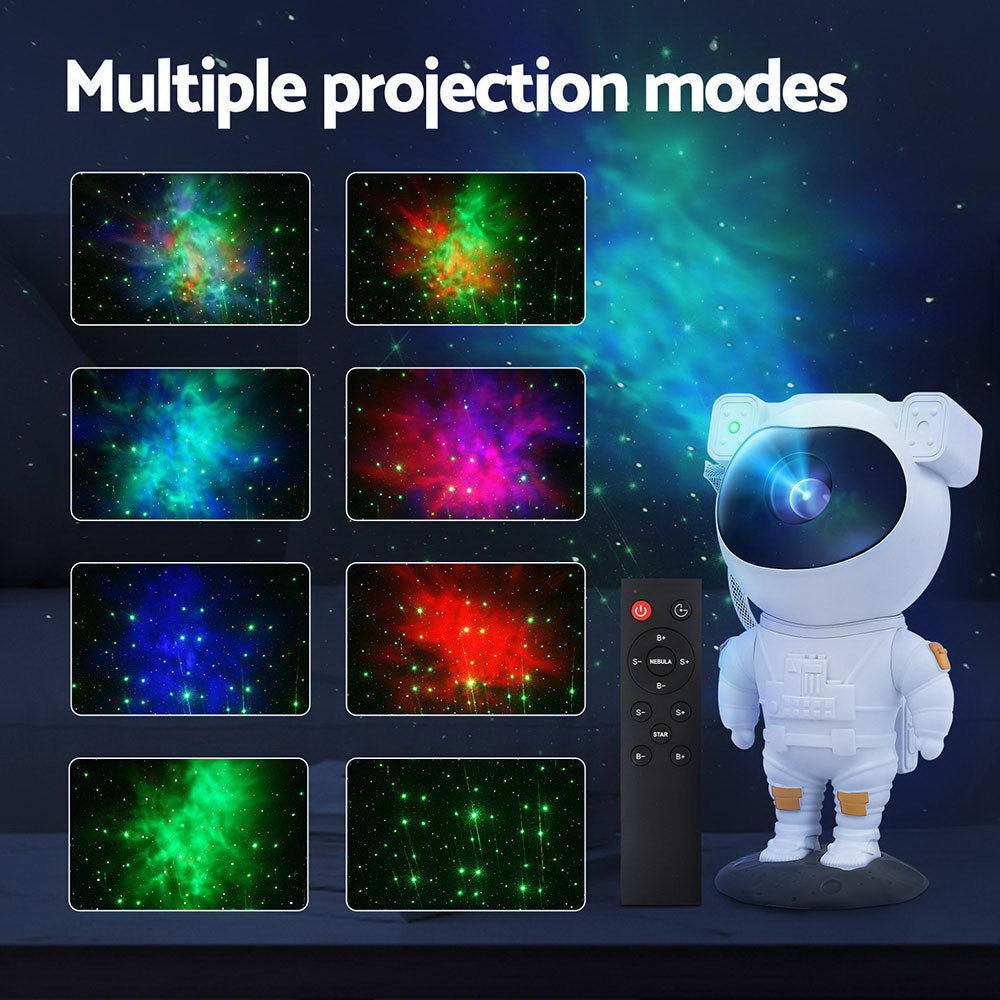 Gardeon Projector Party Light LED Astronaut Starry Sky Galaxy Laser Night Lamp-Auto Accessories &gt; Lights-PEROZ Accessories