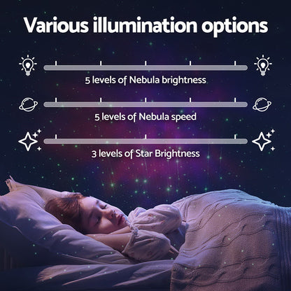 Gardeon Projector Party Light LED Astronaut Starry Sky Galaxy Laser Night Lamp-Auto Accessories &gt; Lights-PEROZ Accessories