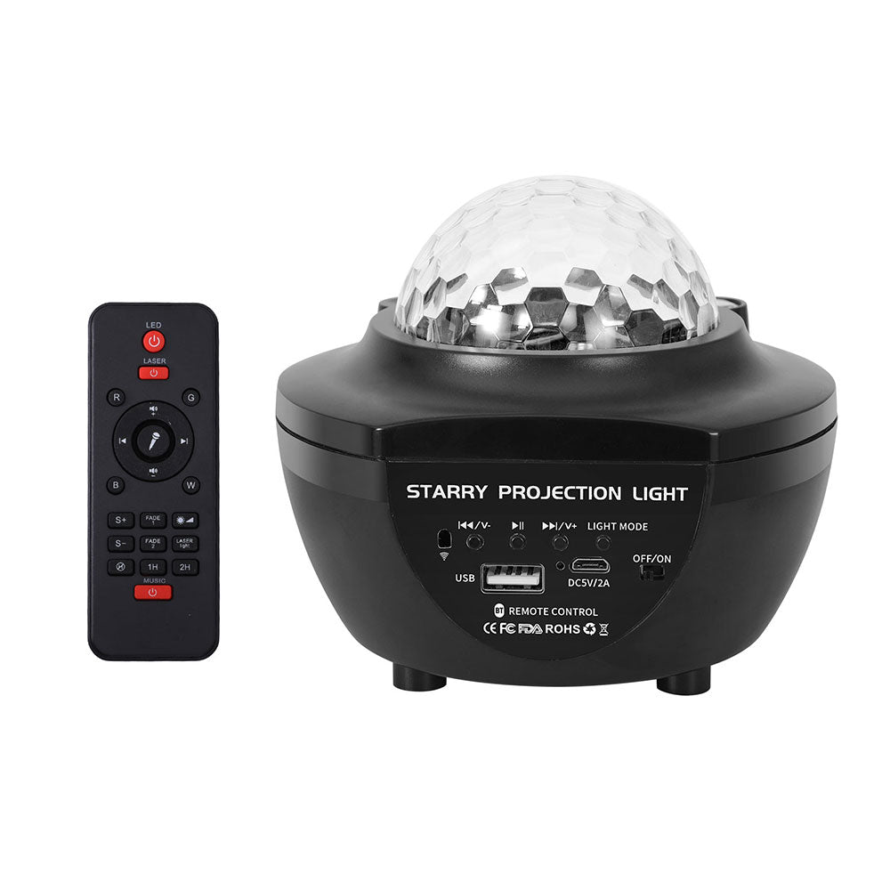 Gardeon Projector Party Night Light LED Galaxy Starry Sky Ocean Star Lamp Music-Occasions &gt; Party Lights-PEROZ Accessories