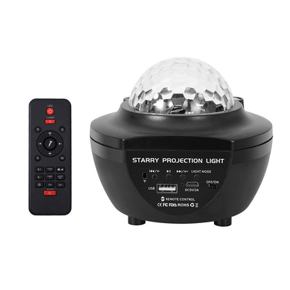 Gardeon Projector Party Night Light LED Galaxy Starry Sky Ocean Star Lamp Music-Occasions &gt; Party Lights-PEROZ Accessories