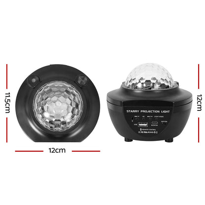Gardeon Projector Party Night Light LED Galaxy Starry Sky Ocean Star Lamp Music-Occasions &gt; Party Lights-PEROZ Accessories