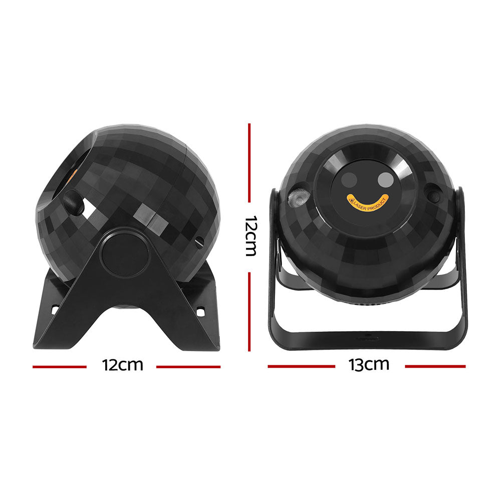 Gardeon Projector Party Light Disco Ball Stage LED RGB DJ Lamp Bluetooth Music-Occasions &gt; Party Lights-PEROZ Accessories