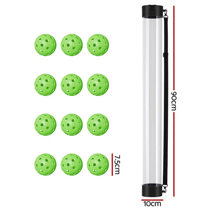 Everfit 12PC Pickleball Collector Set Multi-Ball Retriever Portable Storage Adjustable Strap-Sports &amp; Fitness &gt; Racquet Sports &gt; Pickleball-PEROZ Accessories