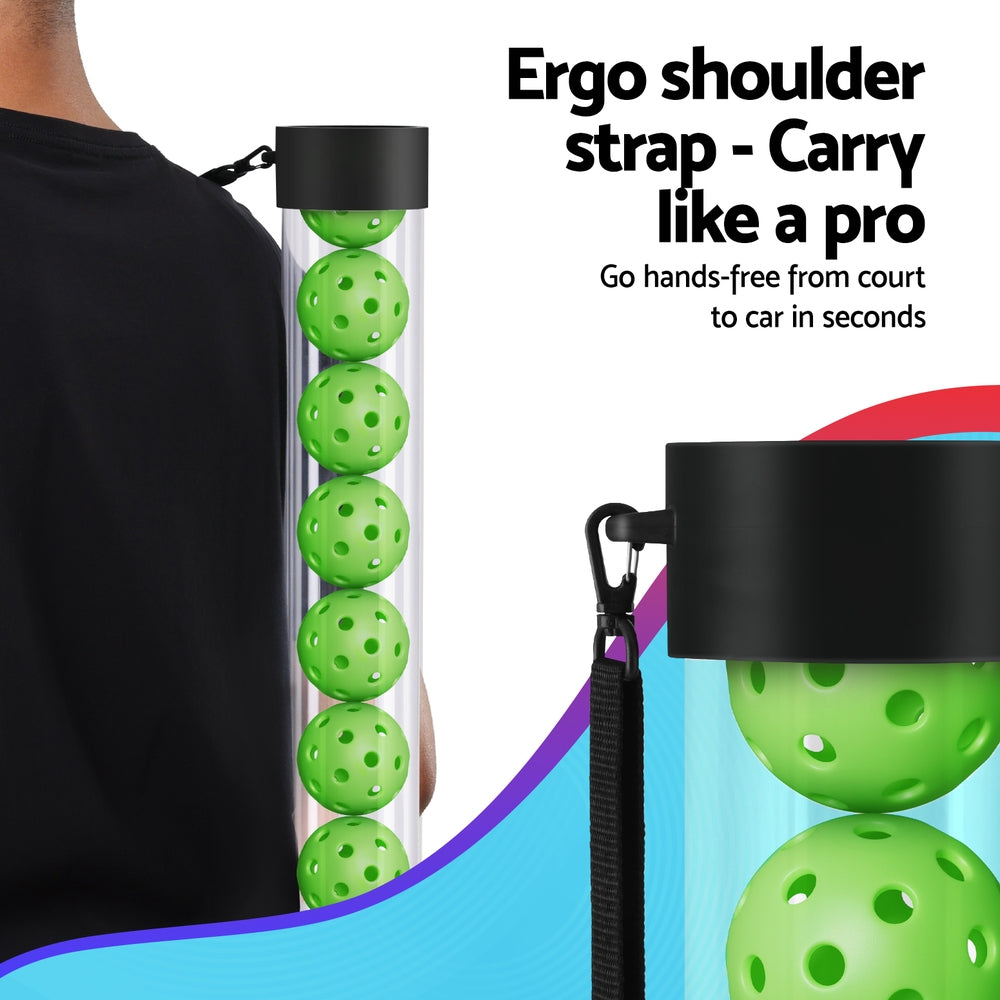 Everfit 12PC Pickleball Collector Set Multi-Ball Retriever Portable Storage Adjustable Strap-Sports &amp; Fitness &gt; Racquet Sports &gt; Pickleball-PEROZ Accessories