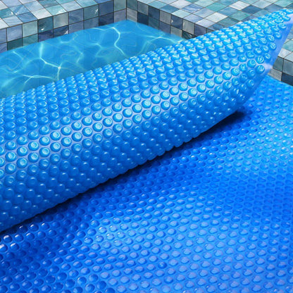 Aqua Buddy Pool Cover 8x4.2m 400 Micron Swimming Pool Solar Blanket Blue-Pool Covers-PEROZ Accessories