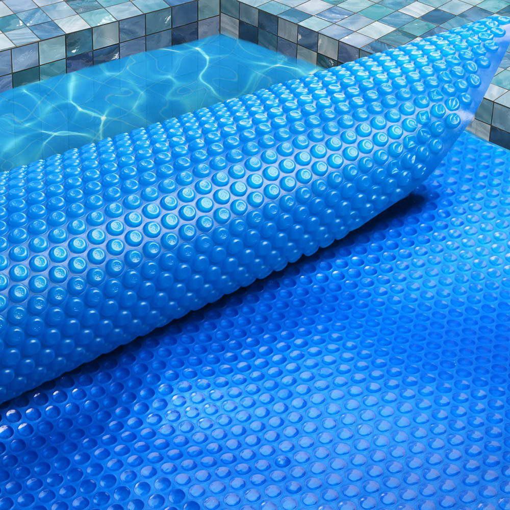 Aqua Buddy Pool Cover 8x4.2m 400 Micron Swimming Pool Solar Blanket Blue-Pool Covers-PEROZ Accessories