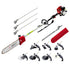 Giantz Pole Chainsaw 2 Stroke Petrol Tree Pruner Long Reach Saw 12 Inch Bar 9 In 1-Tools > Power Tools > Chainsaws-PEROZ Accessories