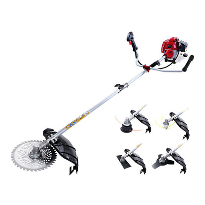 Giantz Pole Chainsaw Petrol Hedge Trimmer Tree Pruner 5 In 1-Tools > Power Tools > Chainsaws-PEROZ Accessories