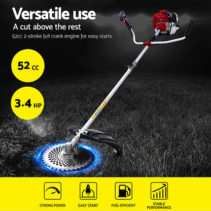 Giantz Pole Chainsaw Petrol Hedge Trimmer Tree Pruner 5 In 1-Tools > Power Tools > Chainsaws-PEROZ Accessories