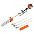 Giantz Pole 4 Stroke Chainsaw Petrol Tree Pruner Long Reach Saw 12 Inch Bar-Tools > Power Tools-PEROZ Accessories