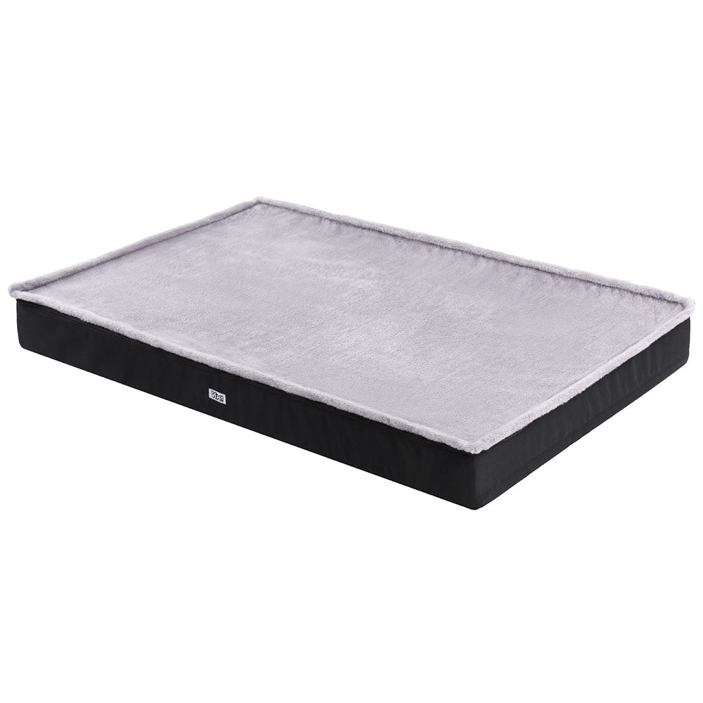 i.Pet Pet Bed Dog Cat Extra Large Calming Soft Sofa Foam Cushion Washable Cover Grey-Pet Care &gt; Dog Supplies &gt; Dog Beds-PEROZ Accessories