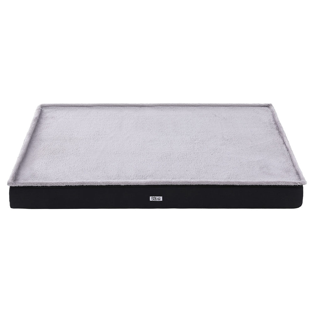 i.Pet Pet Bed Dog Cat Extra Large Calming Soft Sofa Foam Cushion Washable Cover Grey-Pet Care &gt; Dog Supplies &gt; Dog Beds-PEROZ Accessories