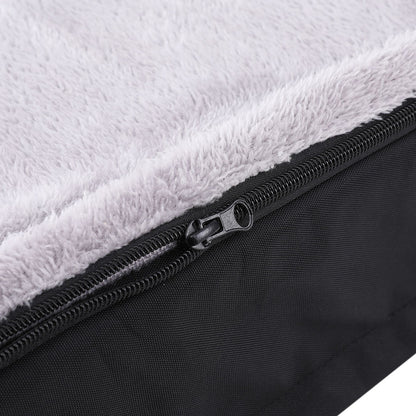 i.Pet Pet Bed Dog Cat Extra Large Calming Soft Sofa Foam Cushion Washable Cover Grey-Pet Care &gt; Dog Supplies &gt; Dog Beds-PEROZ Accessories