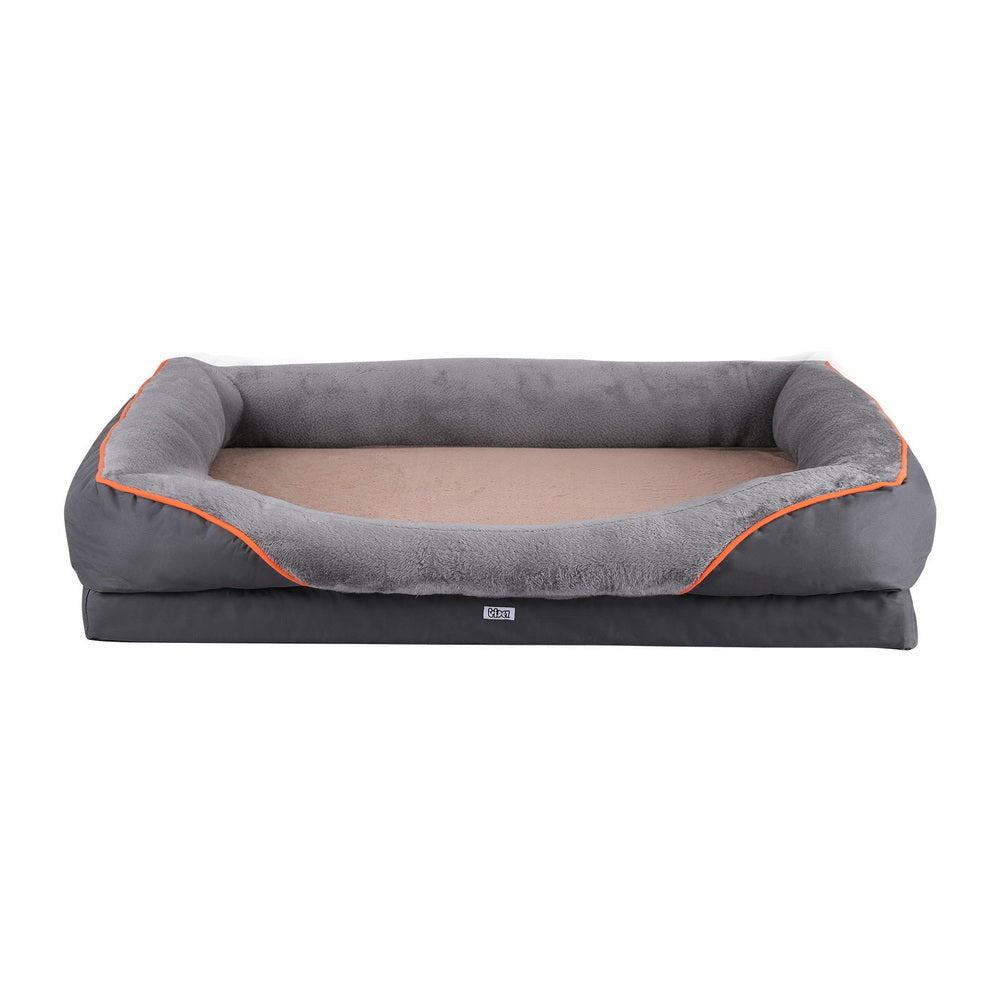 i.Pet Pet Bed Orthopedic Washable Dog Bed Plush Fleece Sofa Cushion Mat-Pet Care &gt; Dog Supplies &gt; Dog Beds-PEROZ Accessories