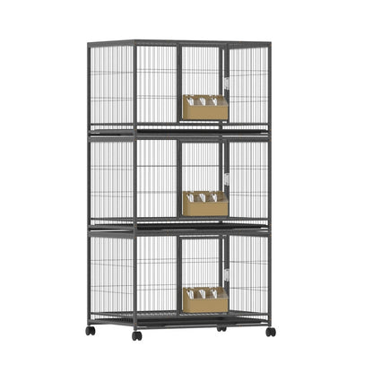 i.Pet Bird Cage Large Bird Cages Aviary Budgie Perch Cage Parrot Pet Stand Wheels-Pet Care &gt; Bird &gt; Bird Cages &amp; Stands-PEROZ Accessories