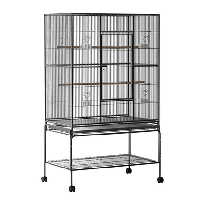 i.Pet Bird Cage 138cm Large Aviary-Pet Care &gt; Bird &gt; Bird Cages &amp; Stands-PEROZ Accessories