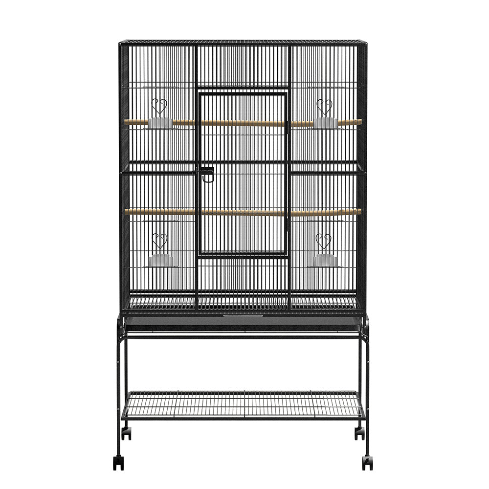 i.Pet Bird Cage 138cm Large Aviary-Pet Care &gt; Bird &gt; Bird Cages &amp; Stands-PEROZ Accessories