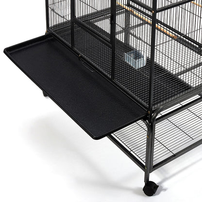 i.Pet Bird Cage 138cm Large Aviary-Pet Care &gt; Bird &gt; Bird Cages &amp; Stands-PEROZ Accessories