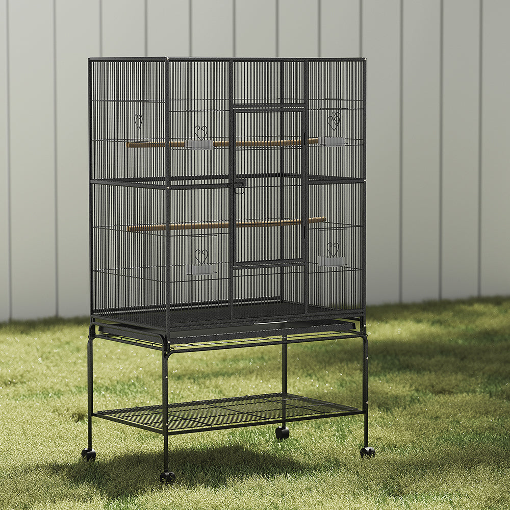 i.Pet Bird Cage 138cm Large Aviary-Pet Care &gt; Bird &gt; Bird Cages &amp; Stands-PEROZ Accessories