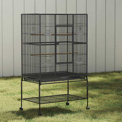 i.Pet Bird Cage 138cm Large Aviary-Pet Care &gt; Bird &gt; Bird Cages &amp; Stands-PEROZ Accessories