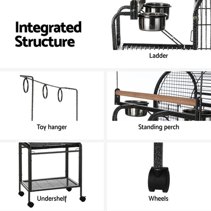 i.Pet Bird Cage 153cm Large Aviary-Pet Care &gt; Bird &gt; Bird Cages &amp; Stands-PEROZ Accessories