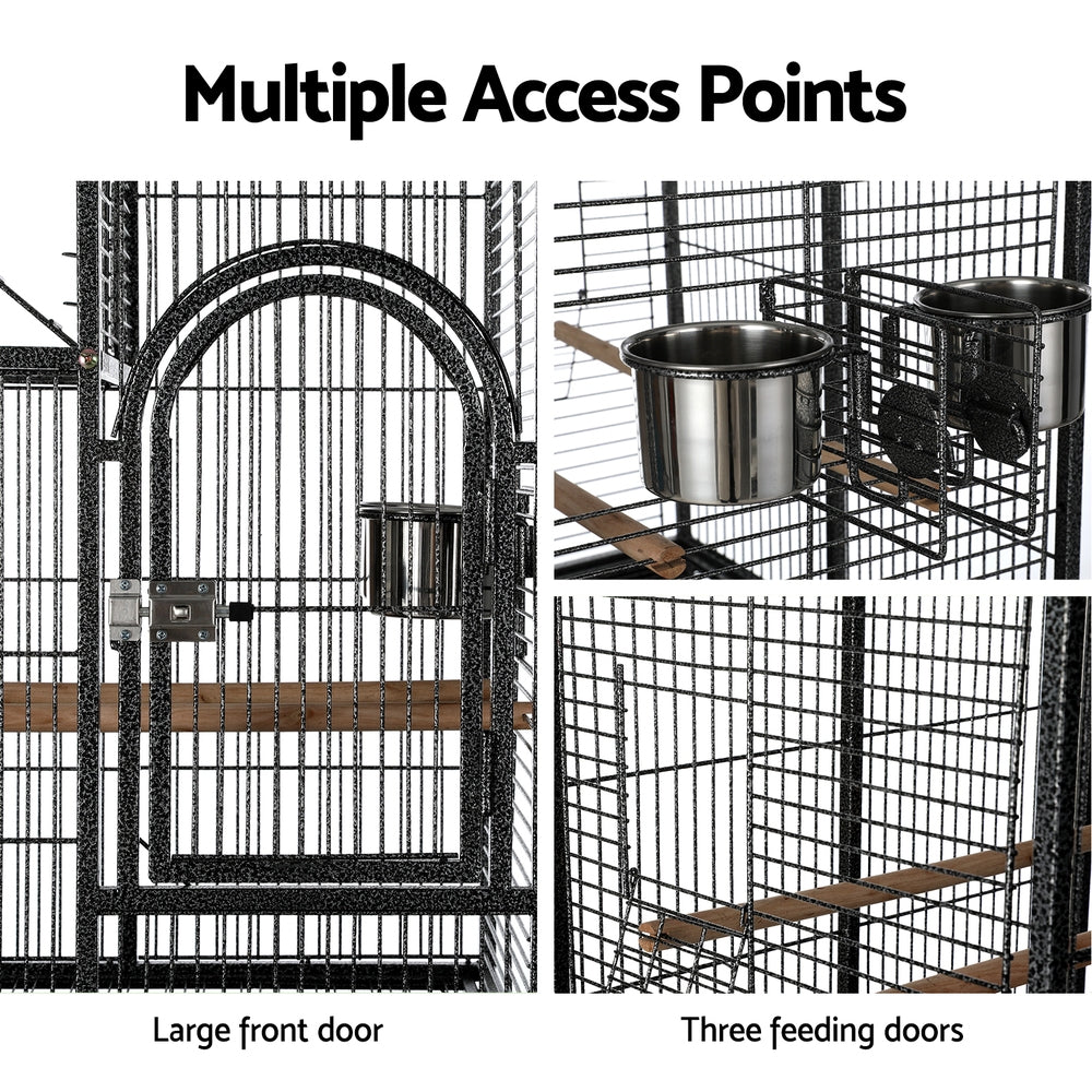 i.Pet Bird Cage 153cm Large Aviary-Pet Care &gt; Bird &gt; Bird Cages &amp; Stands-PEROZ Accessories