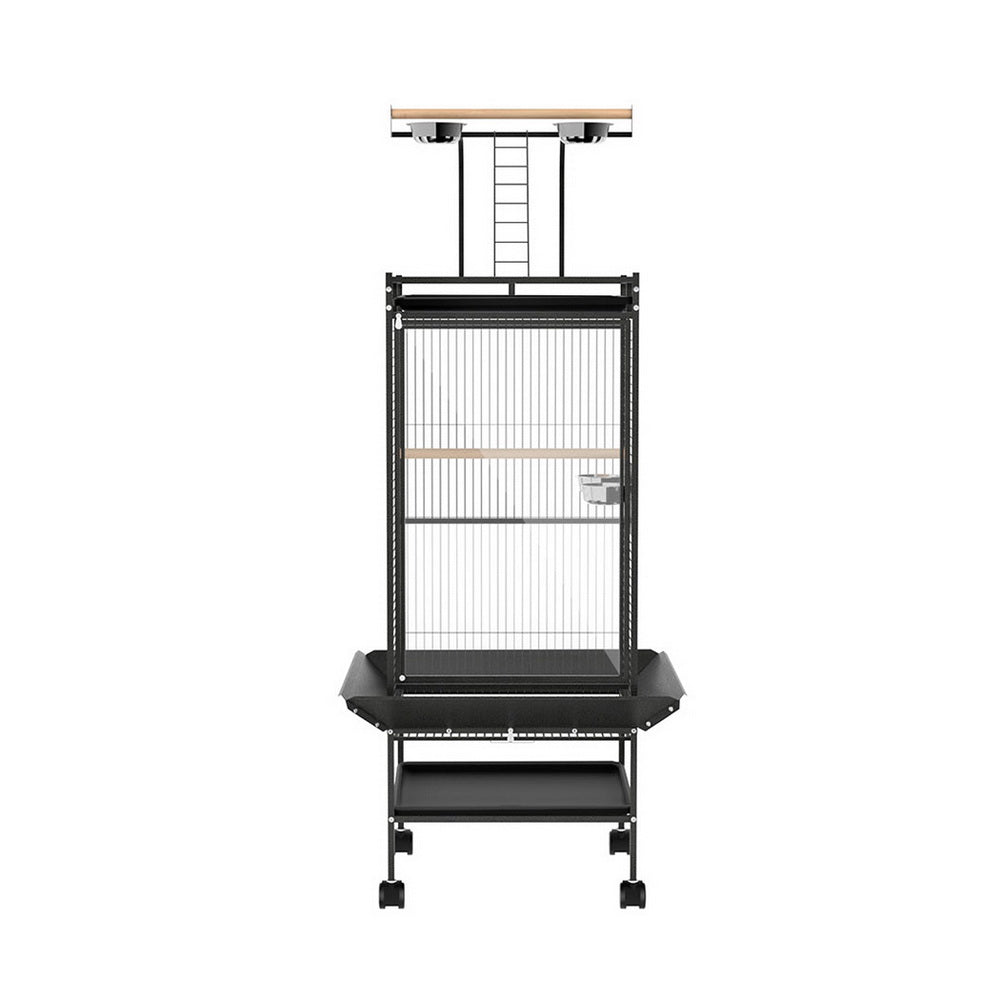 i.Pet Bird Cage Large Cages 155cm Parrot Aviary Stand-Alone Budgie Wheels Castor-Pet Care &gt; Bird &gt; Bird Cages &amp; Stands-PEROZ Accessories