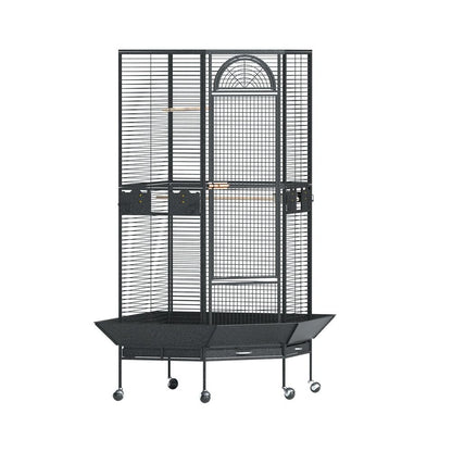 i.Pet Bird Cage Large Jumbo Aviary Budgie Perch Cage Parrot Stand Wheels Corner-Pet Care > Bird > Bird Cages &amp; Stands-PEROZ Accessories