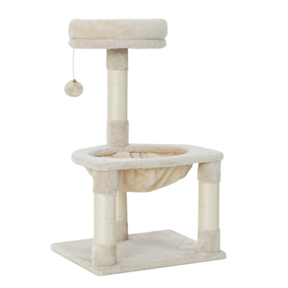 i.Pet Cat Tree 69cm Scratching Post Tower Scratcher Wood Condo Toys House Bed-Cat Trees-PEROZ Accessories