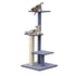 i.Pet Cat Tree 124cm Scratching Post Tower Scratcher Trees Wood Condo Board-Cat Trees-PEROZ Accessories