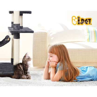 i.Pet Cat Tree 184cm Tower Scratching Post Scratcher Wood Trees Condo Bed House-Cat Trees-PEROZ Accessories