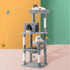 i.Pet Cat Tree Tower Scratching Post Scratcher 143cm Condo House Trees Grey-Pet Care > Cat Supplies > Cat Scratching Posts-PEROZ Accessories