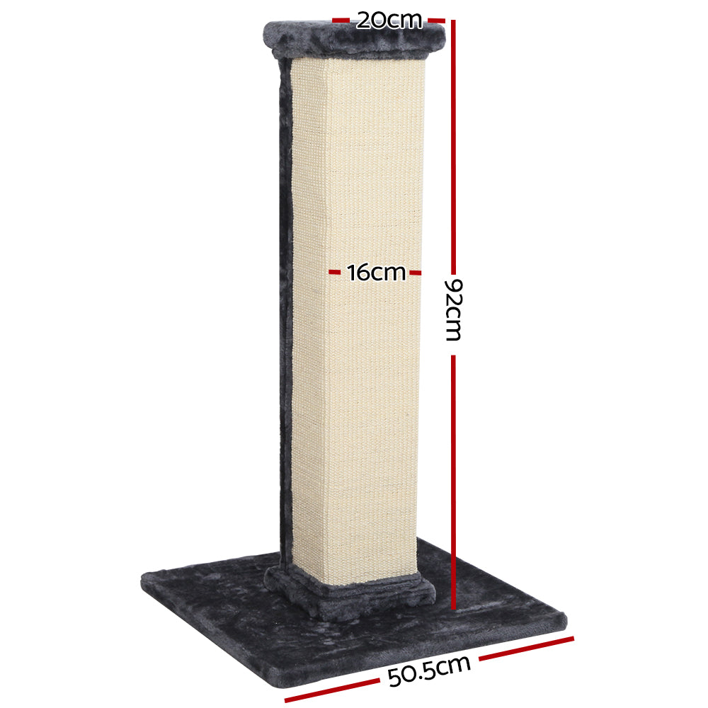 i.Pet Cat Tree 92cm Scratching Post Tower Scratcher Wood Condo Bed House Trees-Cat Trees-PEROZ Accessories