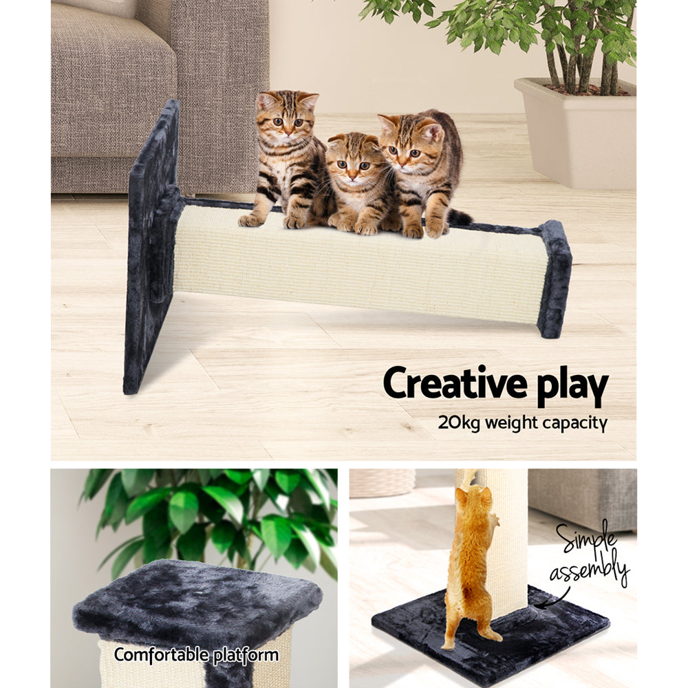 i.Pet Cat Tree 92cm Scratching Post Tower Scratcher Wood Condo Bed House Trees-Cat Trees-PEROZ Accessories
