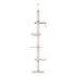 i.Pet Cat Tree 290cm Tower Scratching Cats Post Scratcher Floor to Ceiling Bed-Pet Care > Cat Supplies > Cat Scratching Posts-PEROZ Accessories