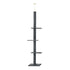 i.Pet Cat Tree 290cm Tower Scratching Post Scratcher Floor to Ceiling Cats Bed Grey-Pet Care > Cat Supplies > Cat Scratching Posts-PEROZ Accessories