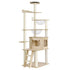 i.Pet Cat Tree Tower Scratching Post Scratcher 174cm Wood Bed Condo House Ladder-Pet Care > Cat Supplies > Cat Scratching Posts-PEROZ Accessories