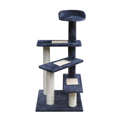 i.Pet Cat Tree 100cm Scratching Post Scratcher Tower Wood Condo House Trees Bed