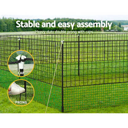 i.Pet Chicken Fence Electric 50Mx125CM Poultry Netting-Pet Care &gt; Farm Supplies &gt; Fencing-PEROZ Accessories